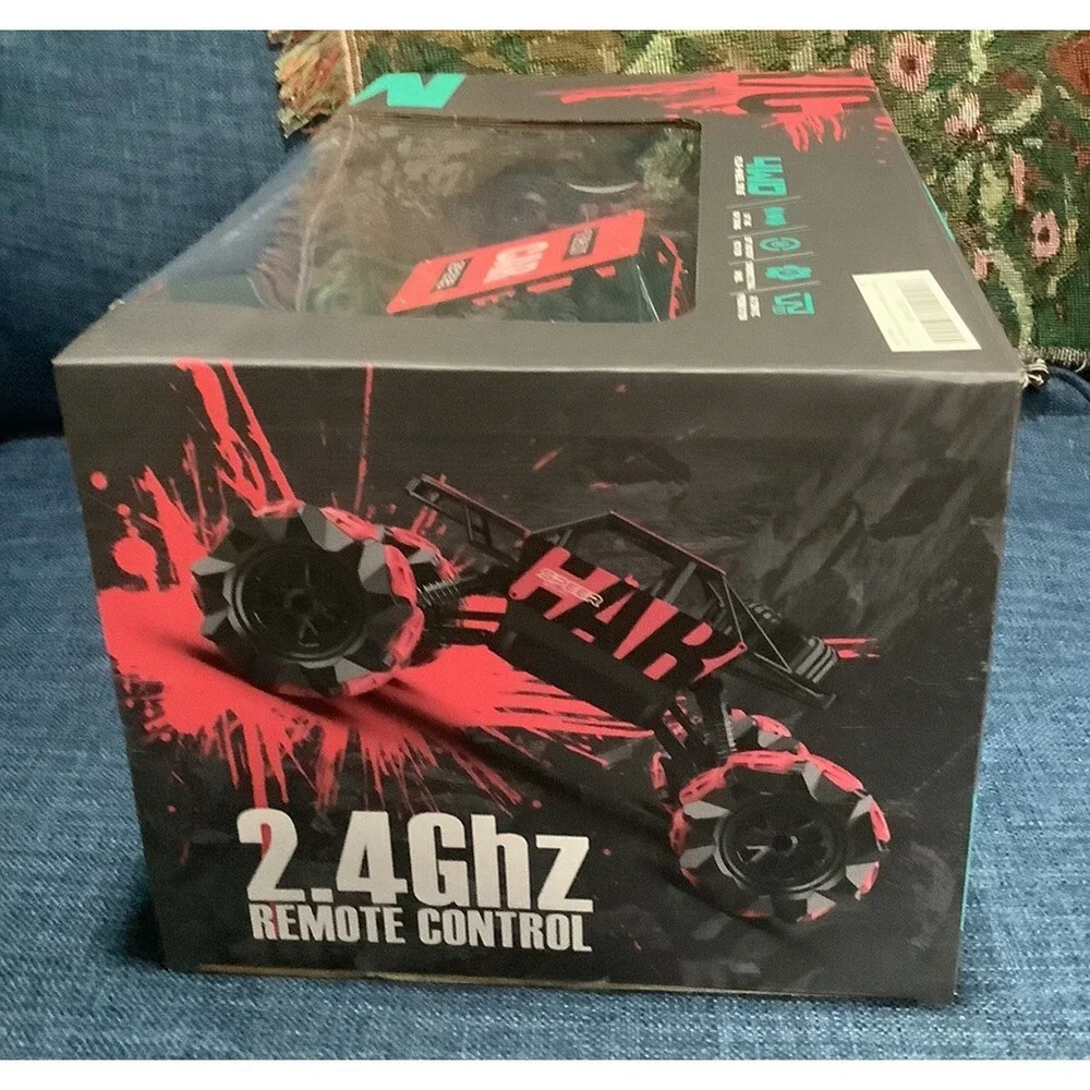 RC Car, Racing Car with 2 Batteries, 1:1 RTR 2.4Ghz 4WD Remote Control Car